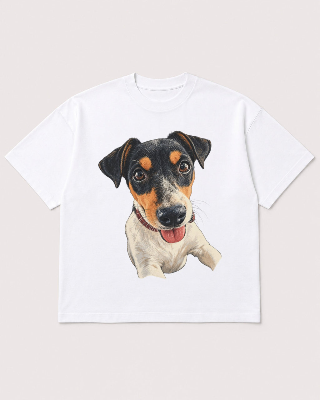 Mockup Boxy Heavyweight Tee White product