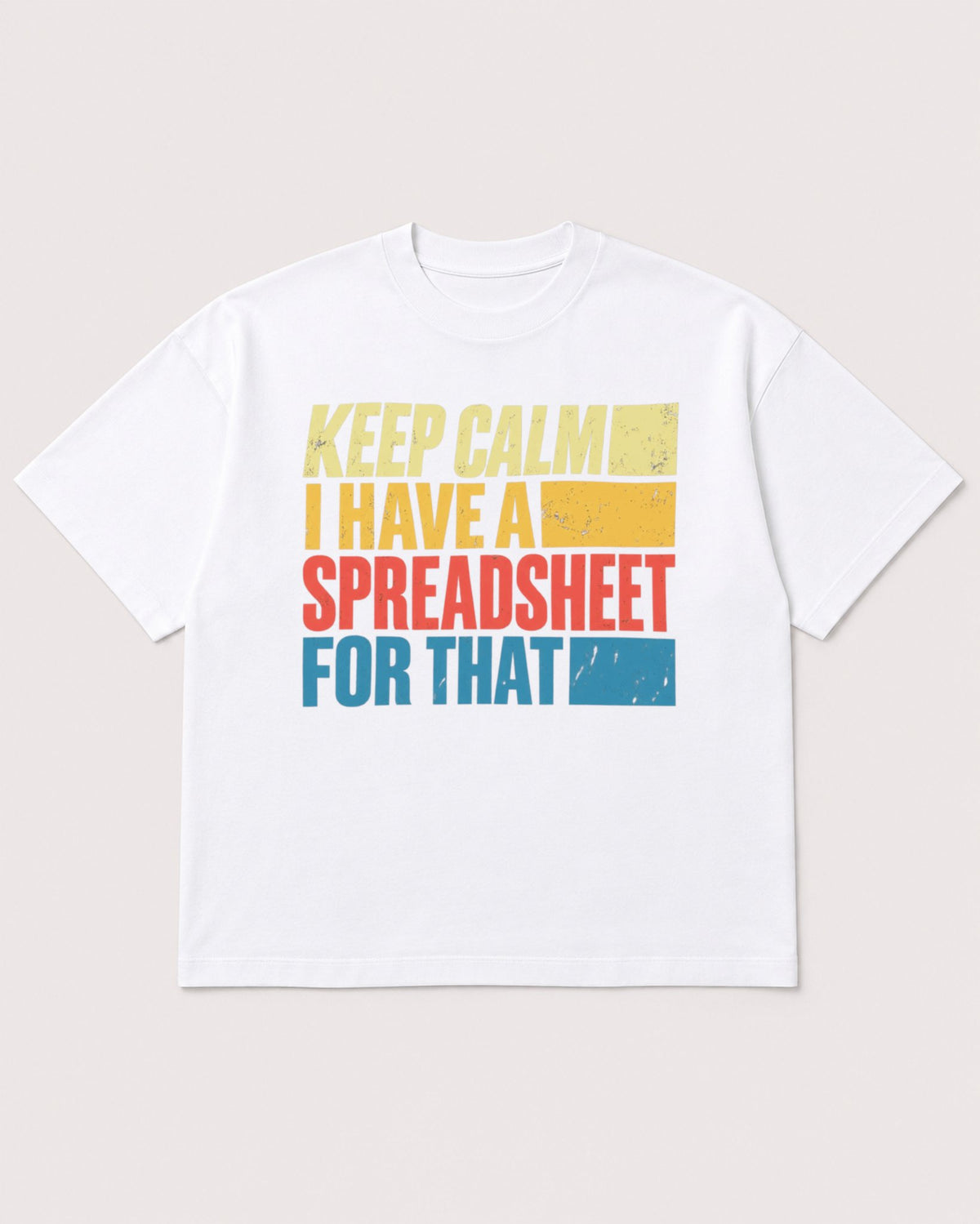 Mockup Boxy Heavyweight Tee White product