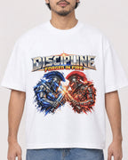 Mockup Boxy Heavyweight Tee White male close-up 02