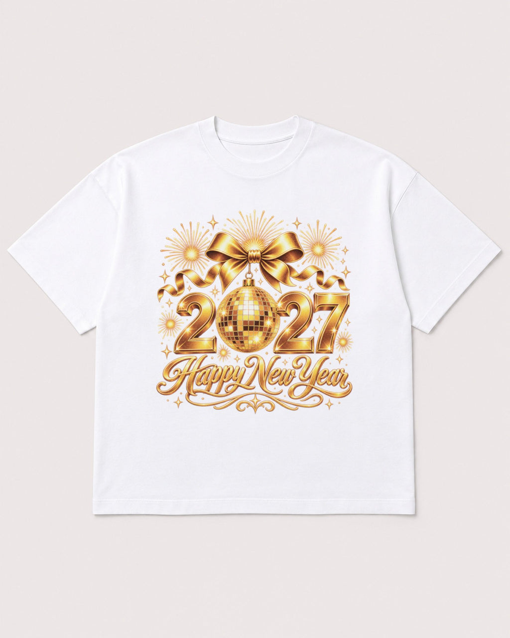 Mockup Boxy Heavyweight Tee White product