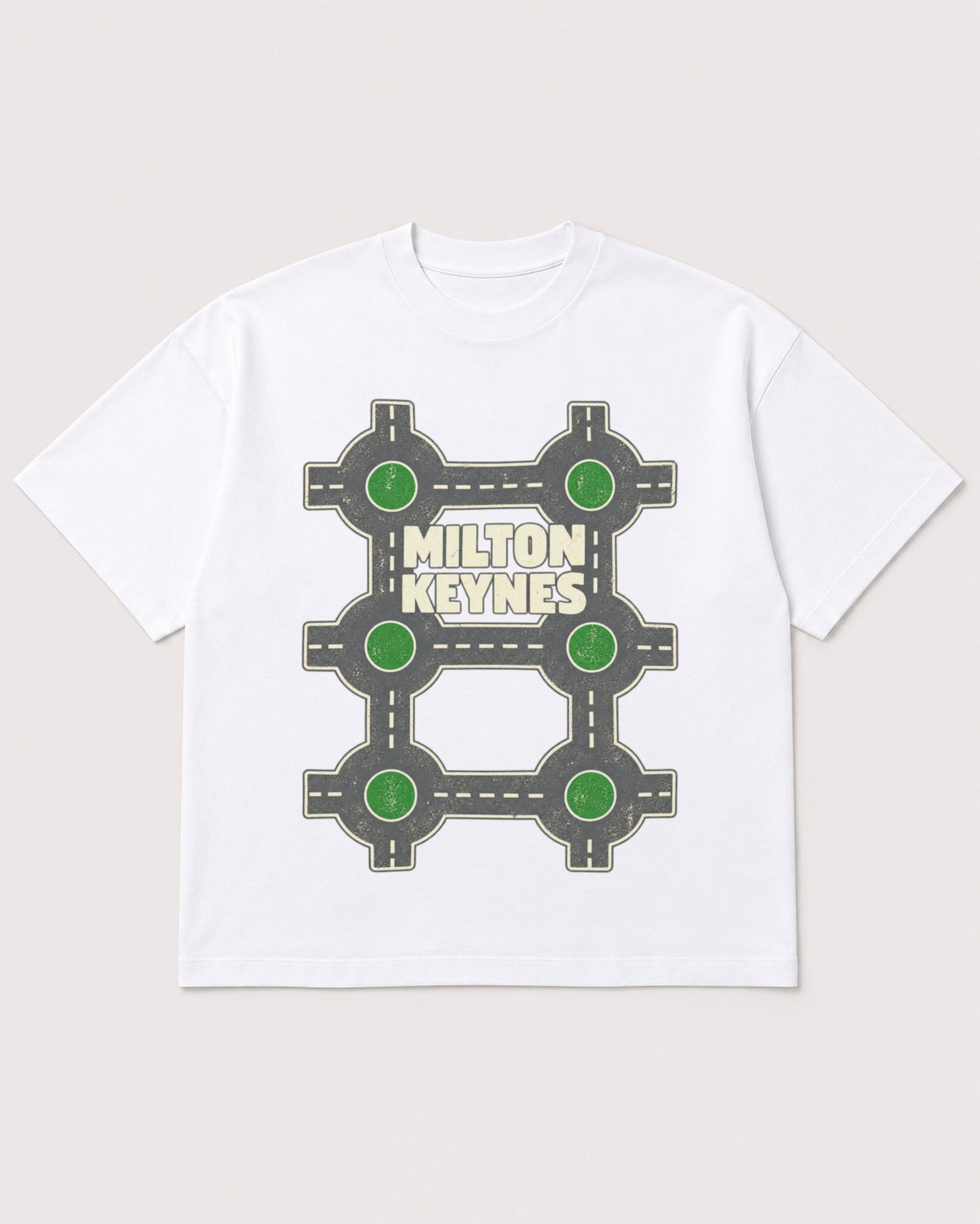 Mockup Boxy Heavyweight Tee White product