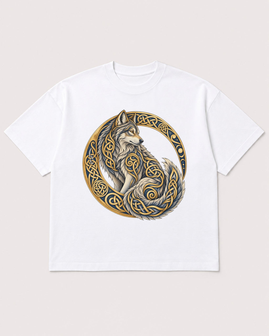 Mockup Boxy Heavyweight Tee White product