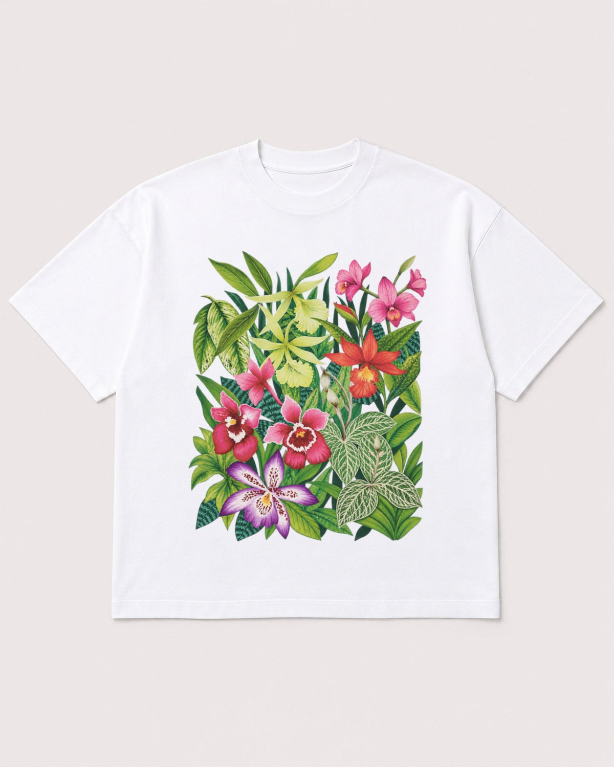 Mockup Boxy Heavyweight Tee White product