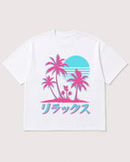 Mockup Boxy Heavyweight Tee White product