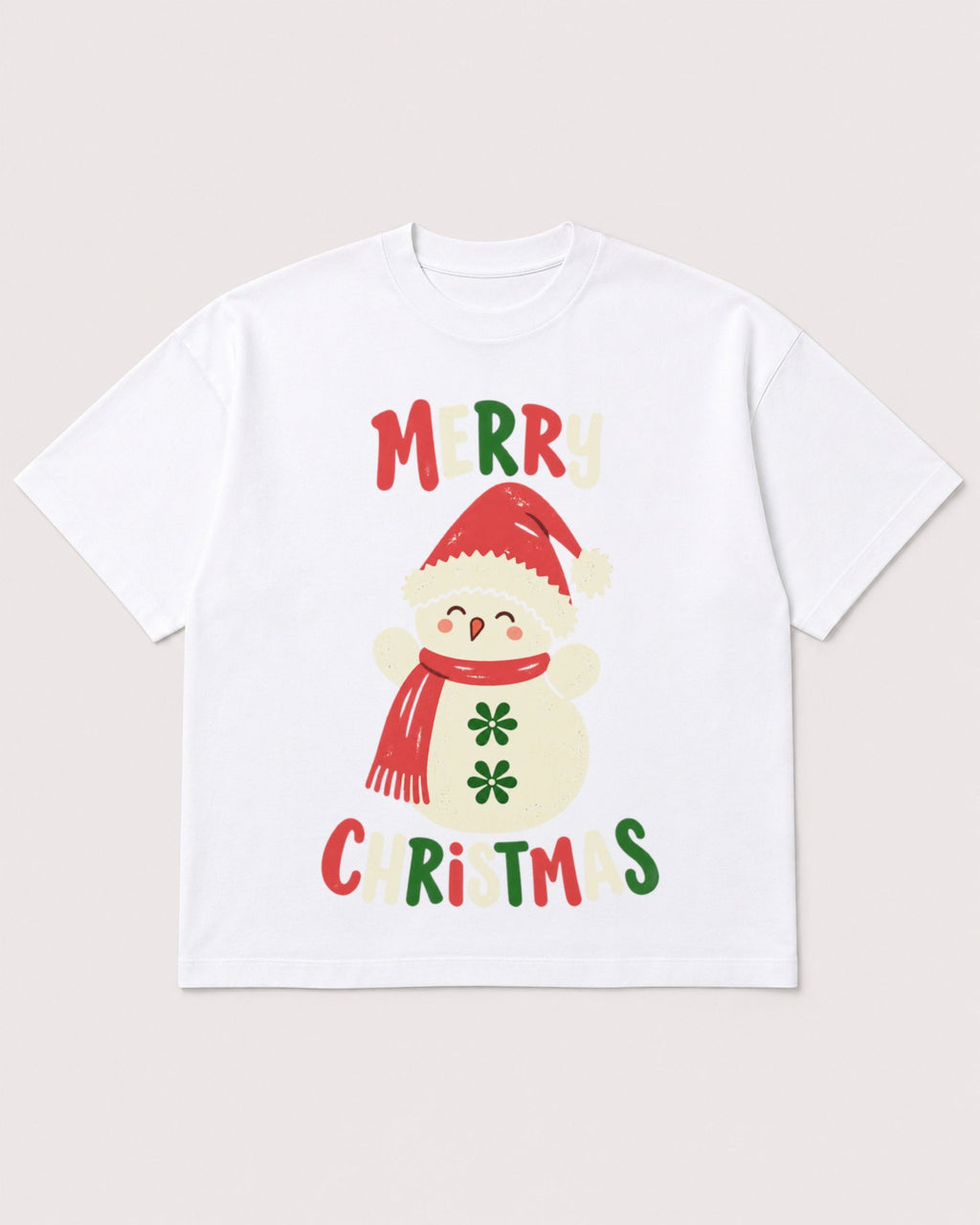 Mockup Boxy Heavyweight Tee White product