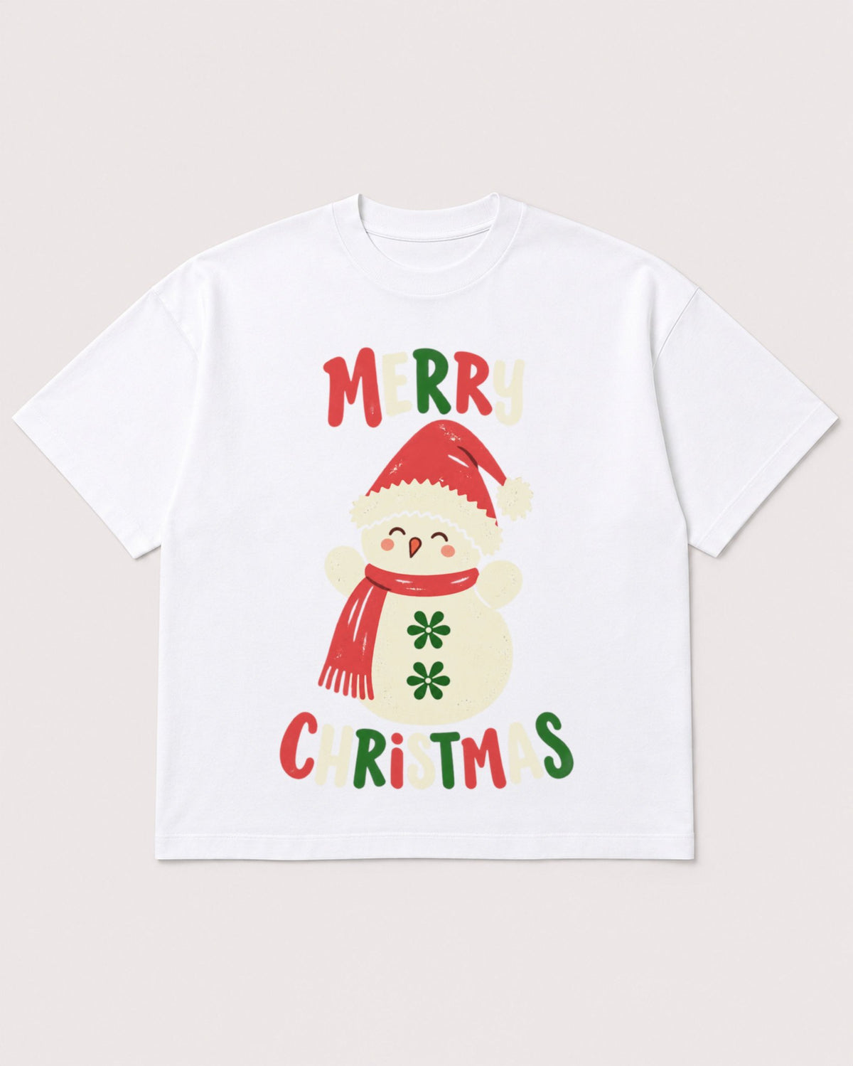 Mockup Boxy Heavyweight Tee White product