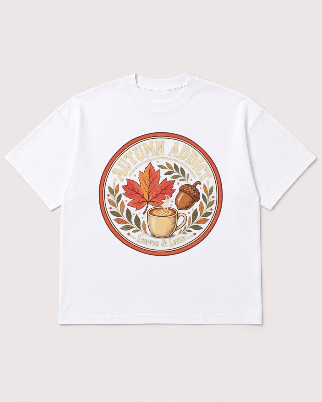 Mockup Boxy Heavyweight Tee White product