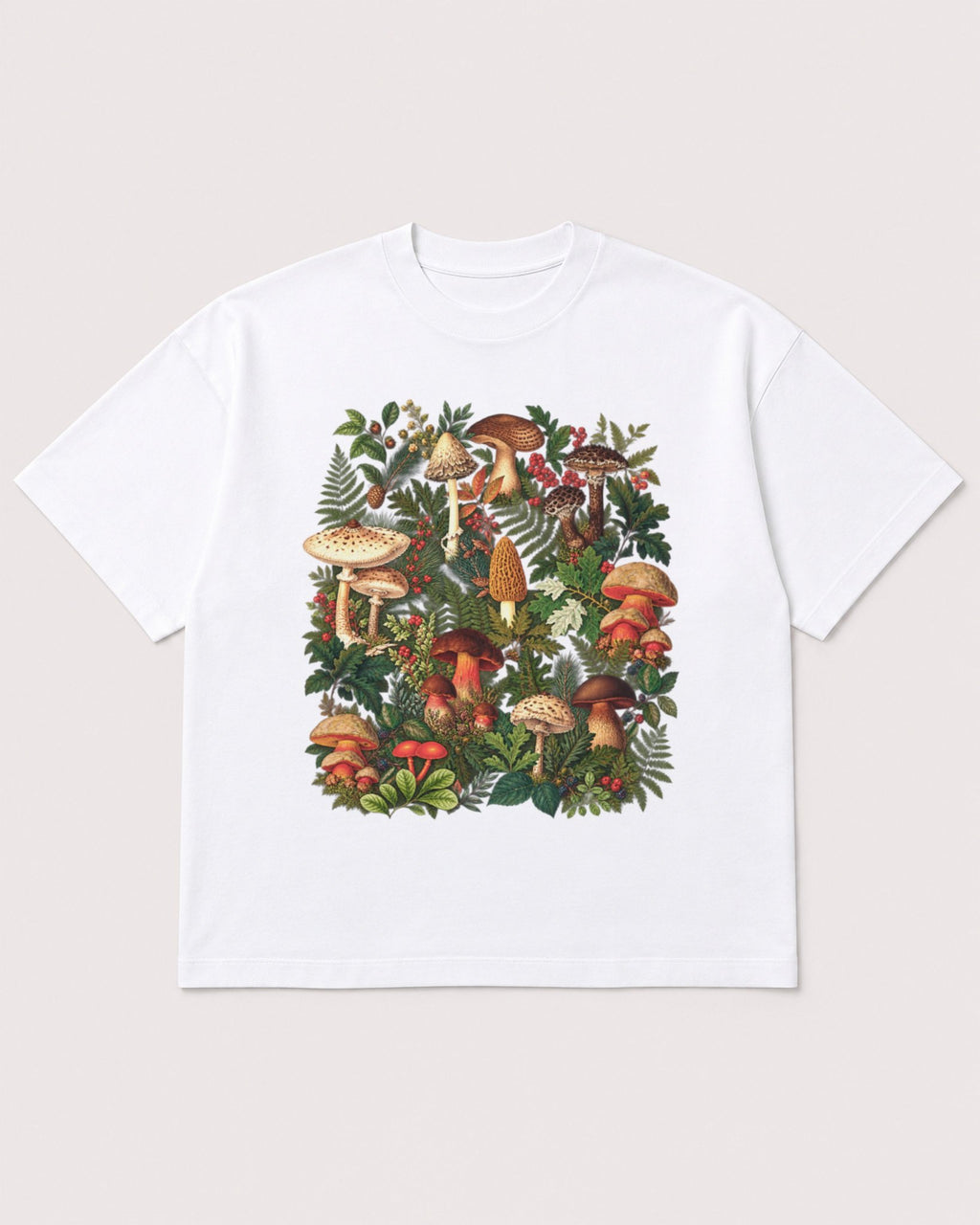 Mockup Boxy Heavyweight Tee White product