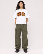 Mockup Boxy Heavyweight Tee White female full-body 07