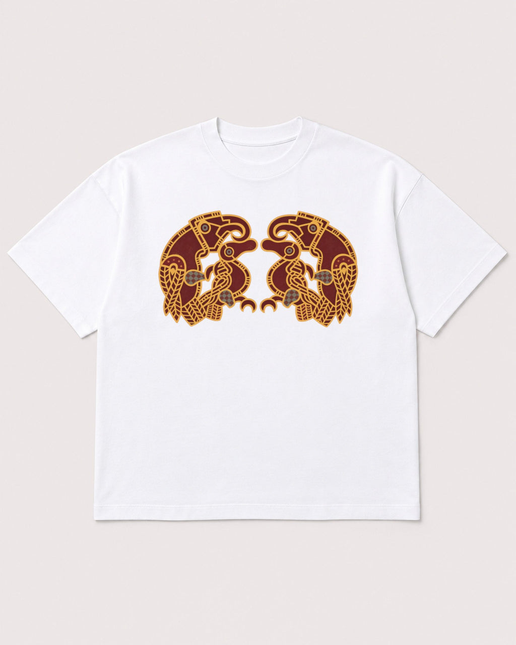 Mockup Boxy Heavyweight Tee White product