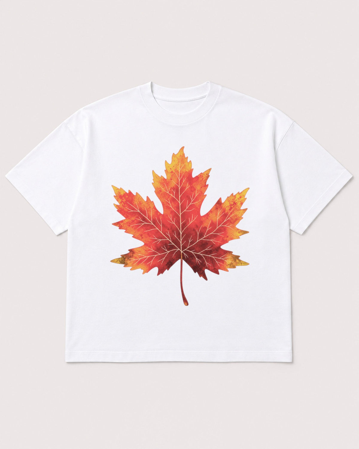 Mockup Boxy Heavyweight Tee White product