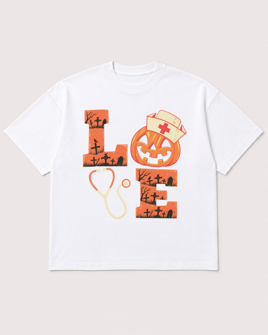 Mockup Boxy Heavyweight Tee White product