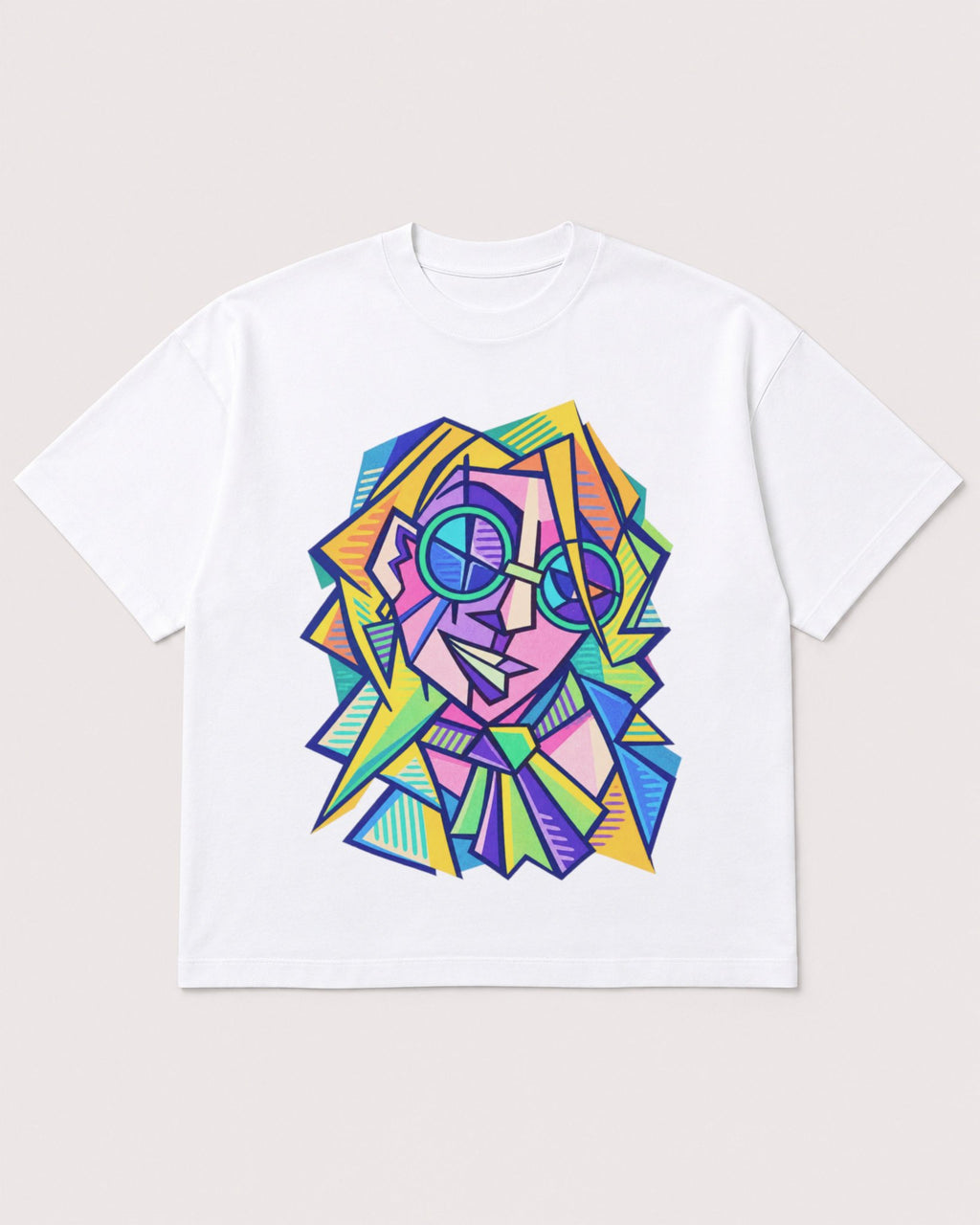 Mockup Boxy Heavyweight Tee White product