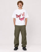 Mockup Boxy Heavyweight Tee White male full-body 09