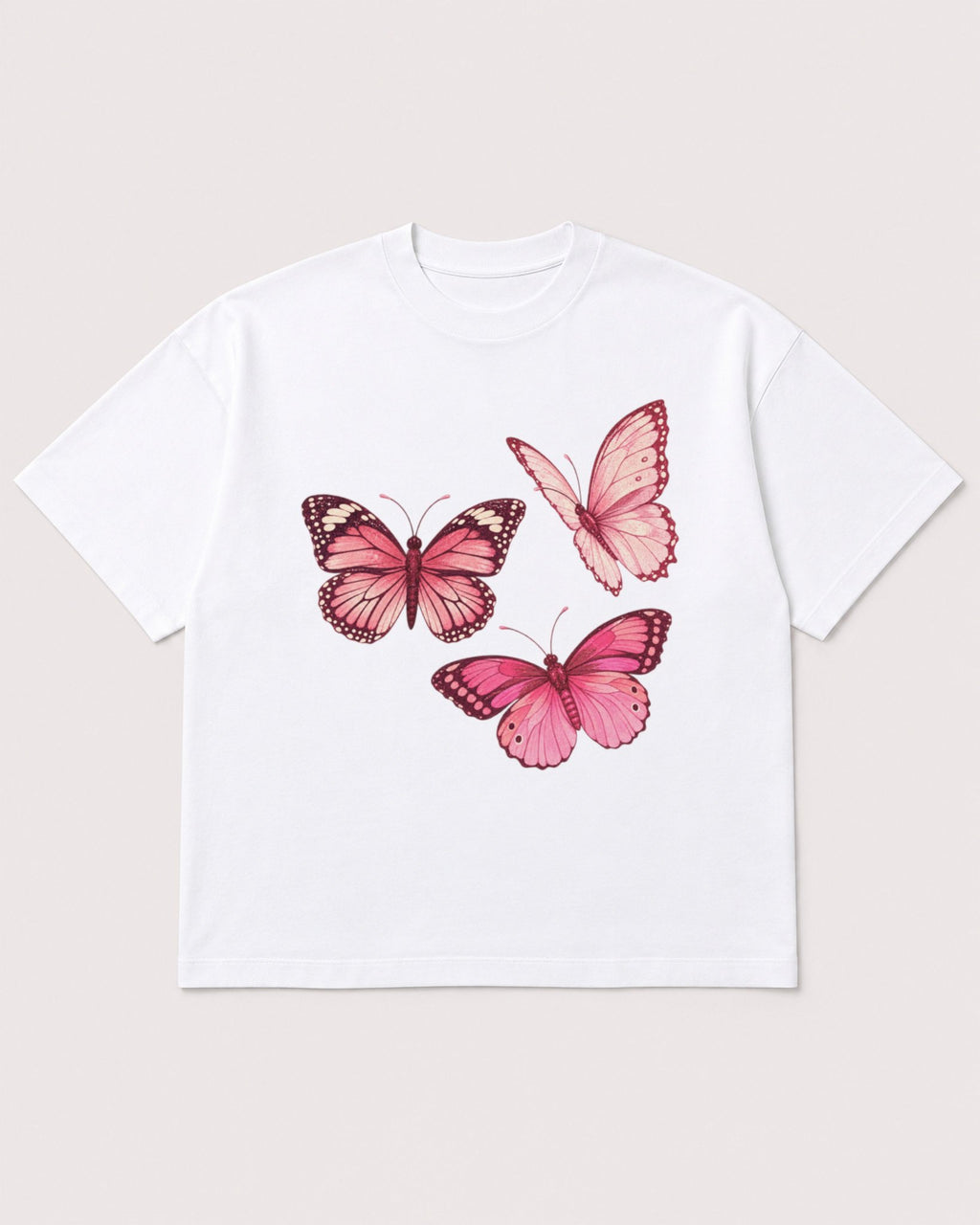 Mockup Boxy Heavyweight Tee White product