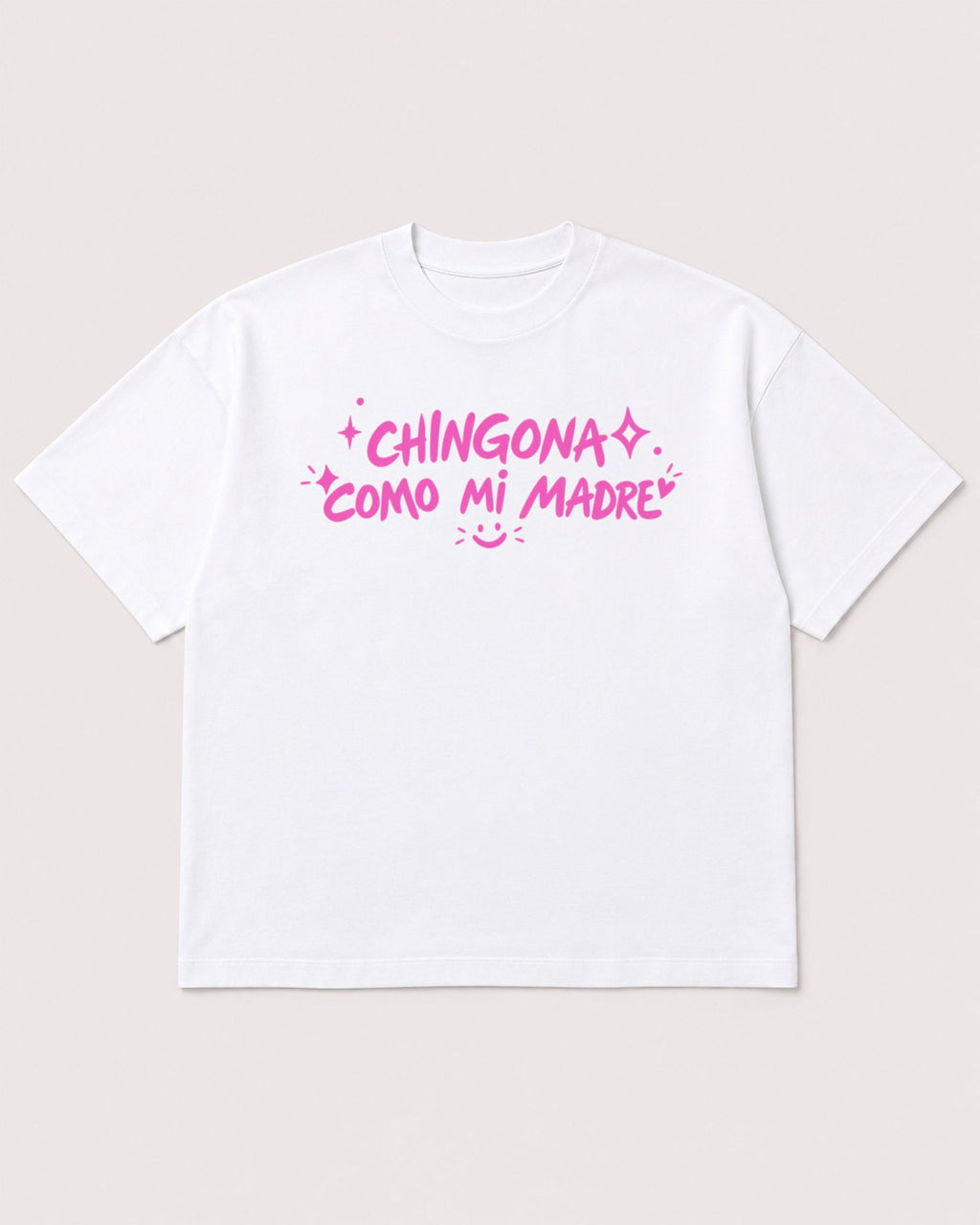 Mockup Boxy Heavyweight Tee White product