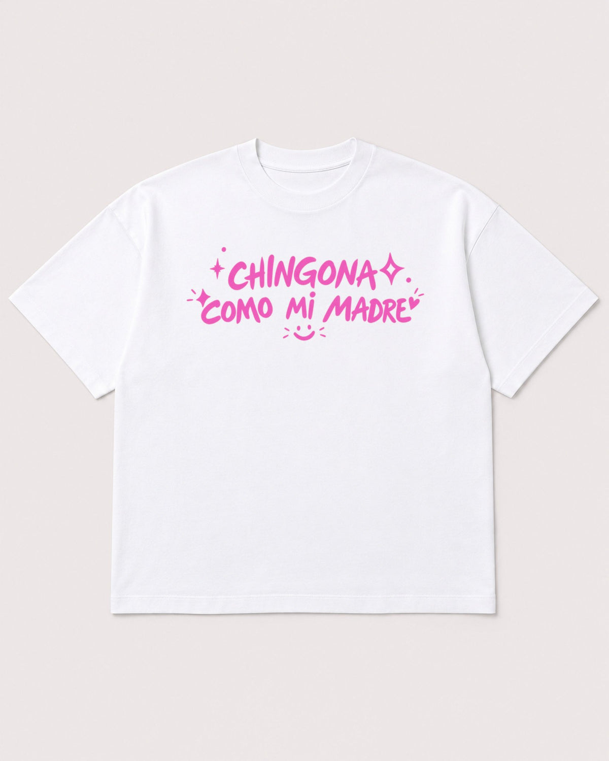 Mockup Boxy Heavyweight Tee White product
