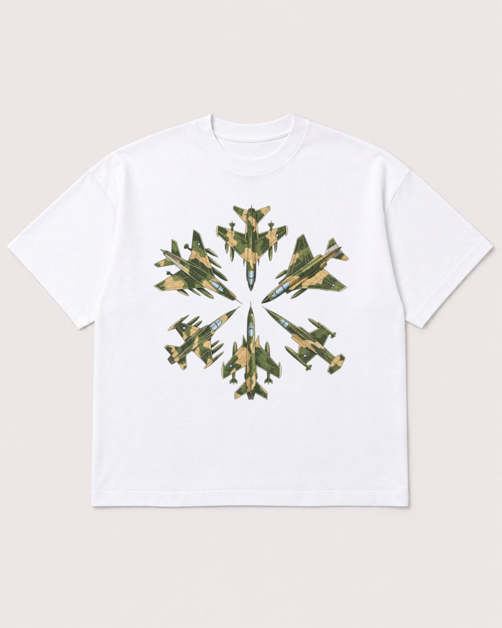 Mockup Boxy Heavyweight Tee White product