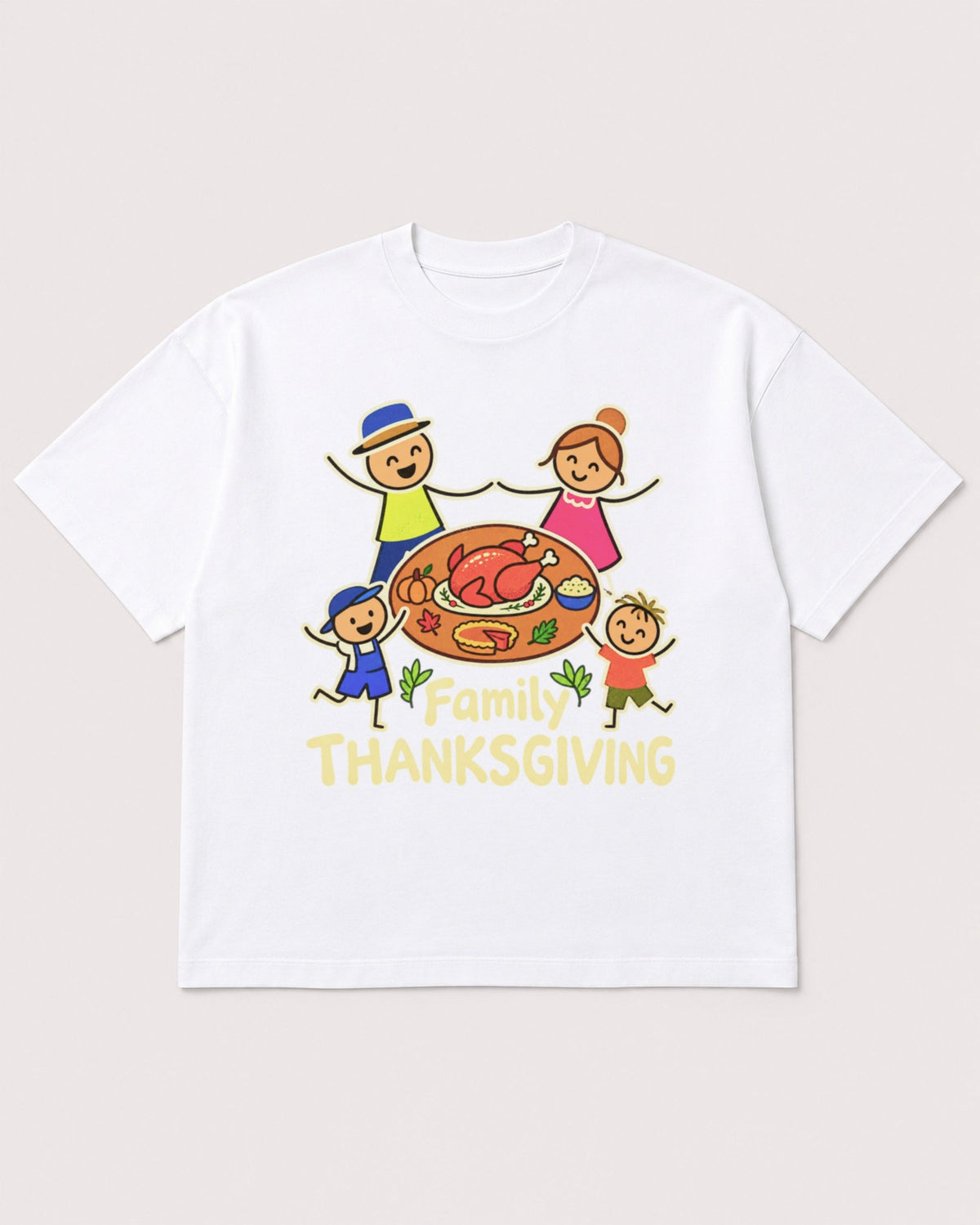 Mockup Boxy Heavyweight Tee White product
