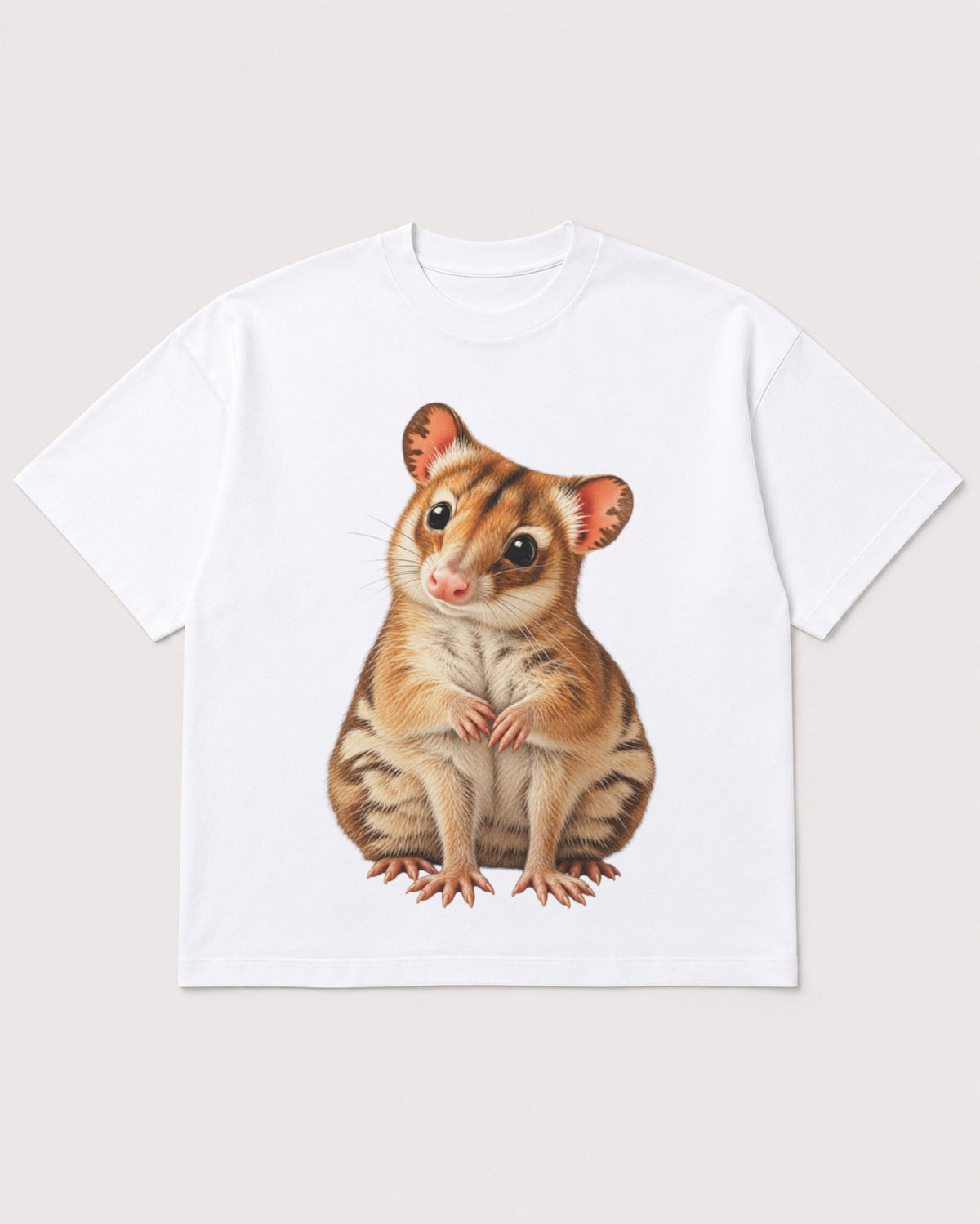 Mockup Boxy Heavyweight Tee White product