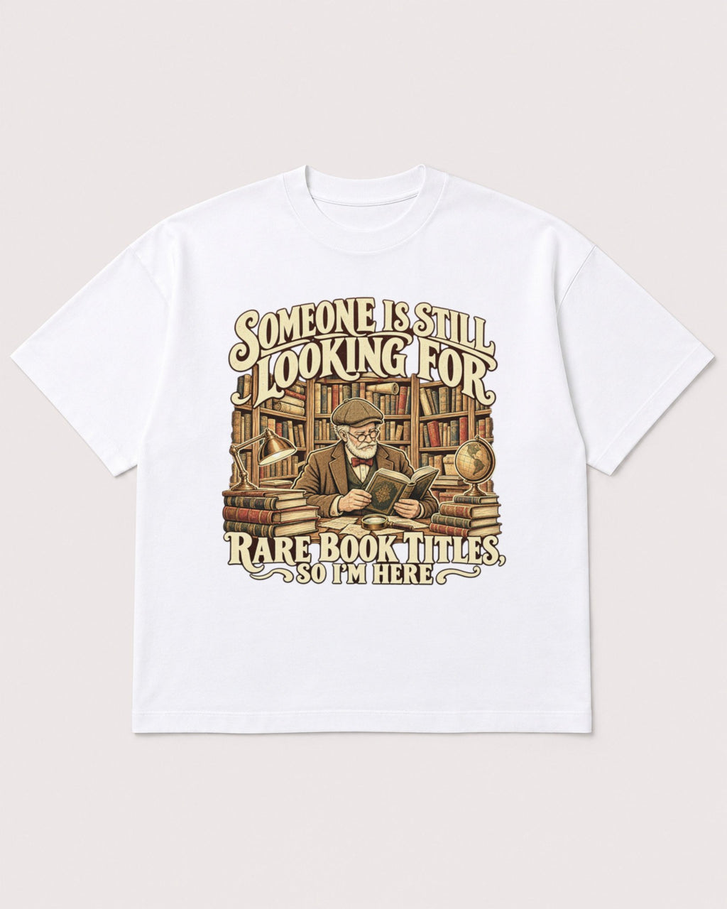 Mockup Boxy Heavyweight Tee White product