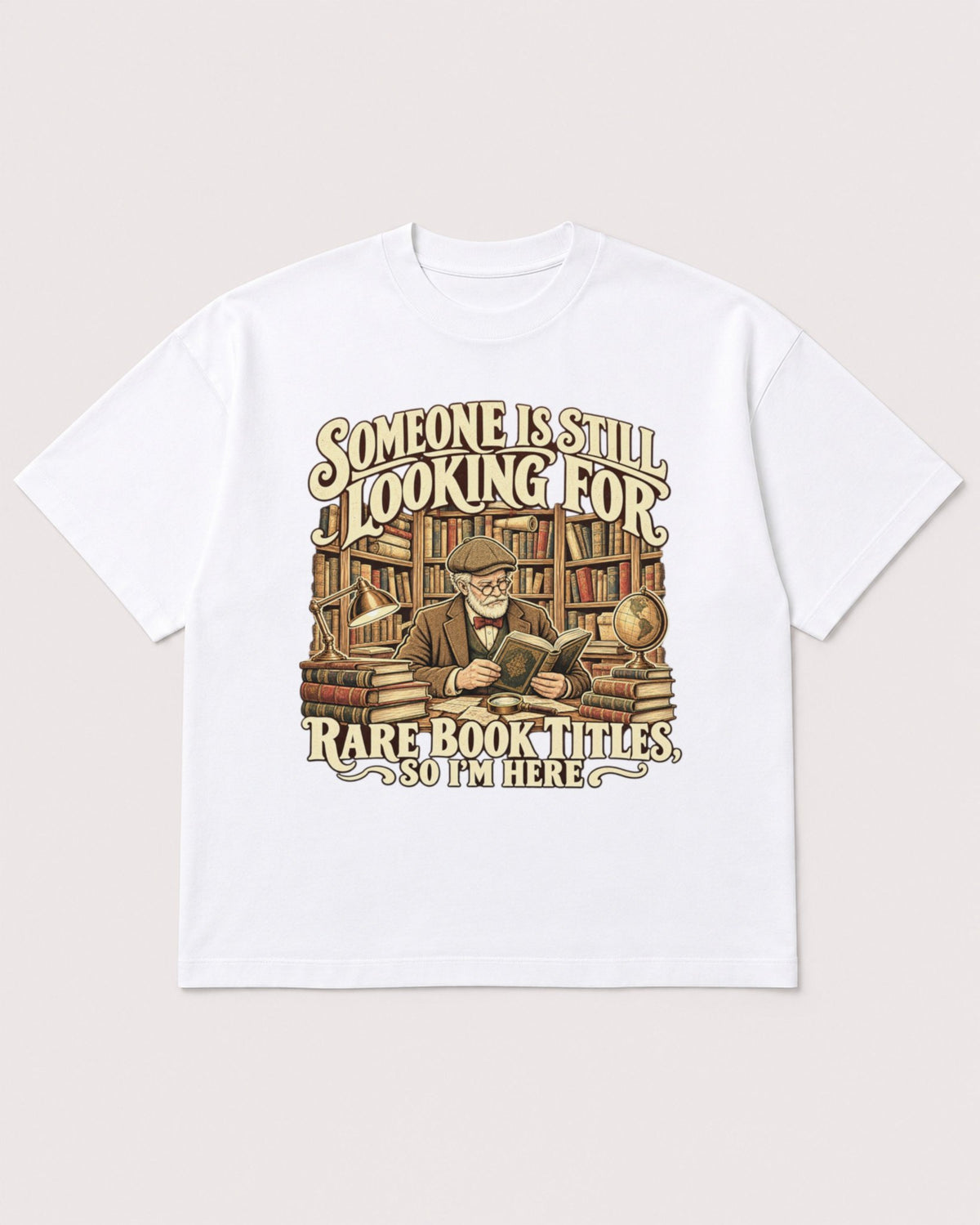 Mockup Boxy Heavyweight Tee White product