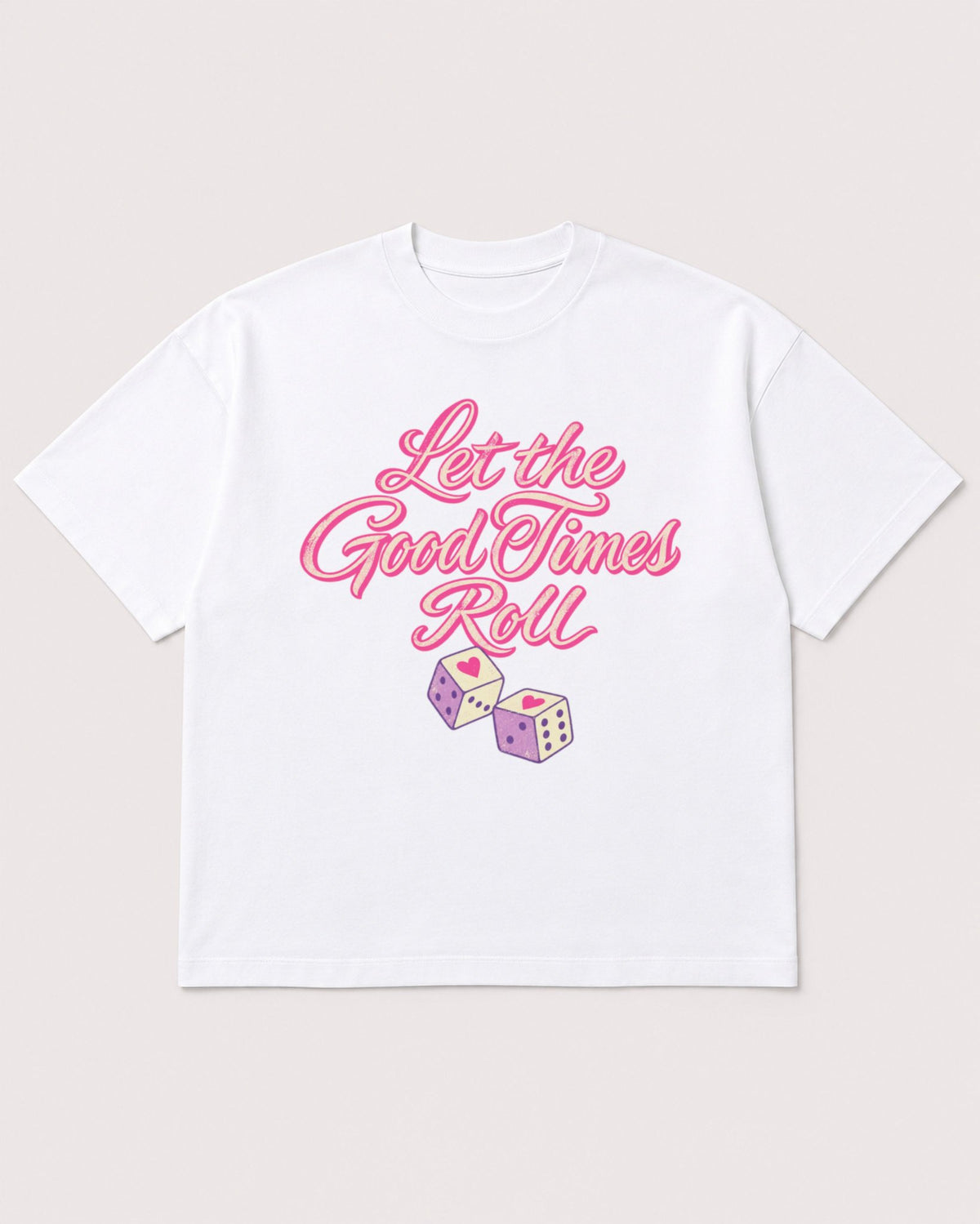 Mockup Boxy Heavyweight Tee White product