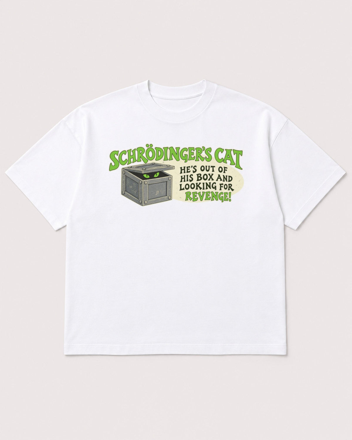 Mockup Boxy Heavyweight Tee White product