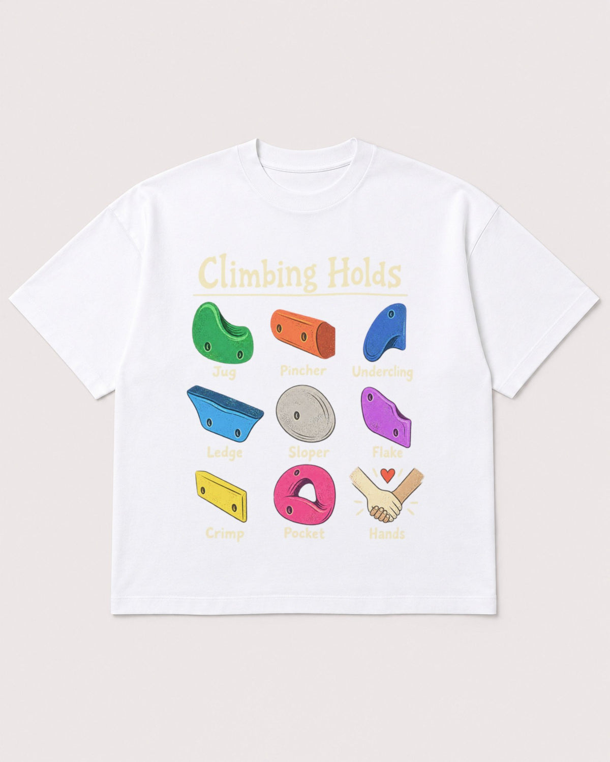 Mockup Boxy Heavyweight Tee White product