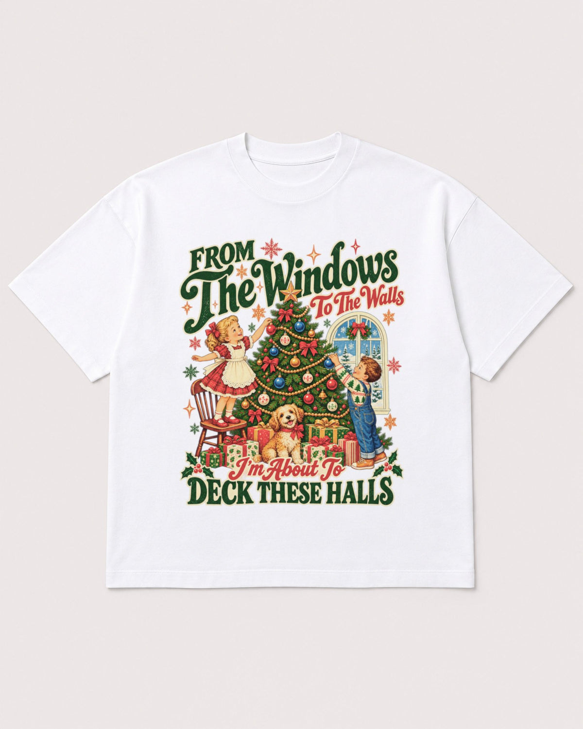Mockup Boxy Heavyweight Tee White product
