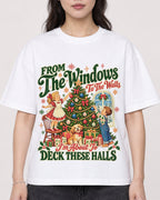 Mockup Boxy Heavyweight Tee White female close-up 03