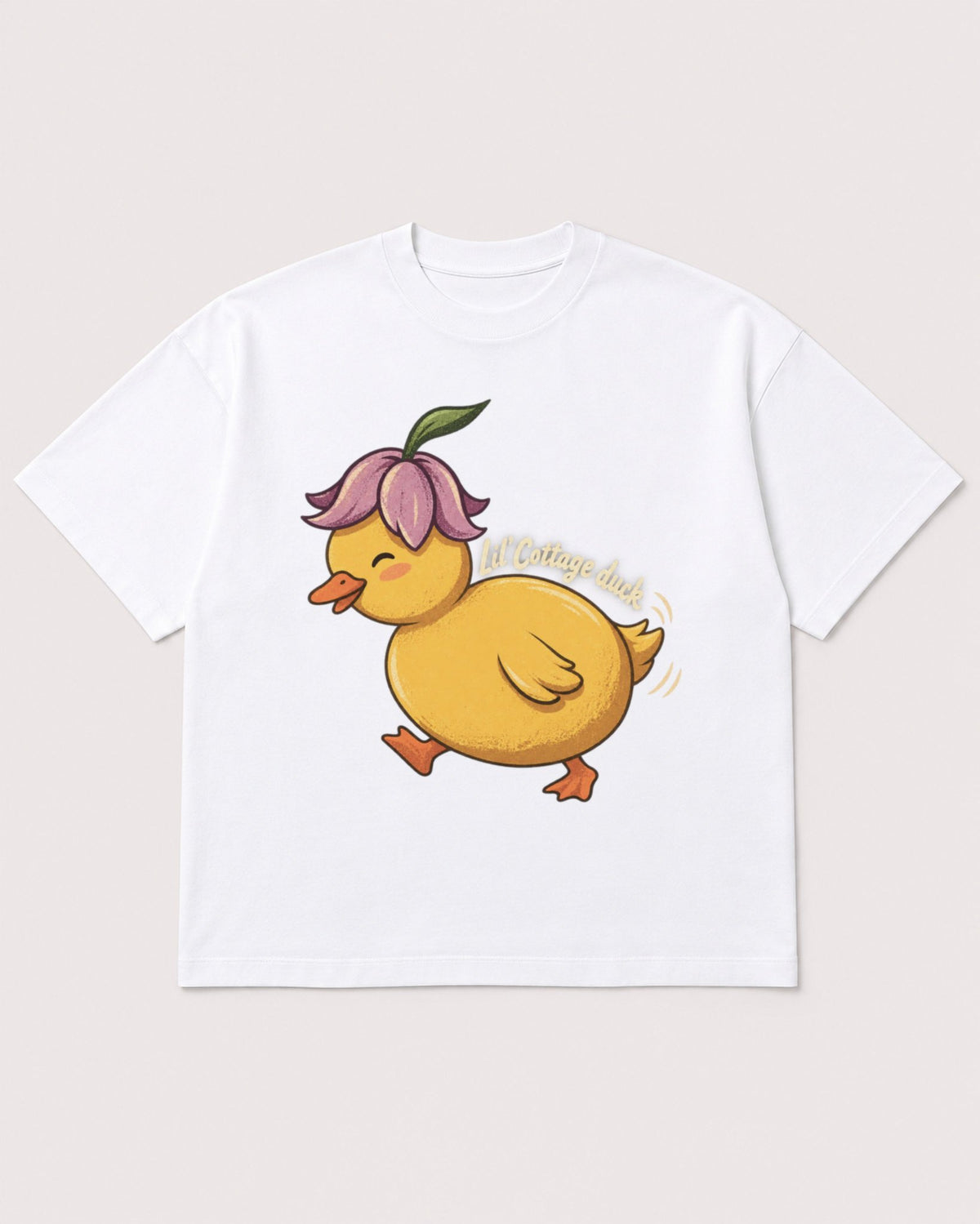 Mockup Boxy Heavyweight Tee White product