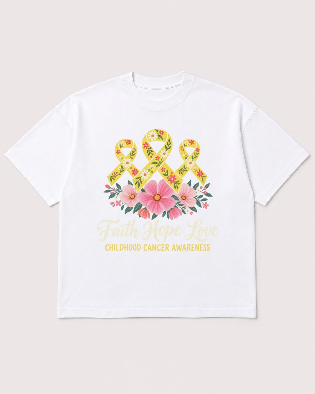 Mockup Boxy Heavyweight Tee White product