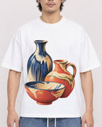 Mockup Boxy Heavyweight Tee White male close-up 03
