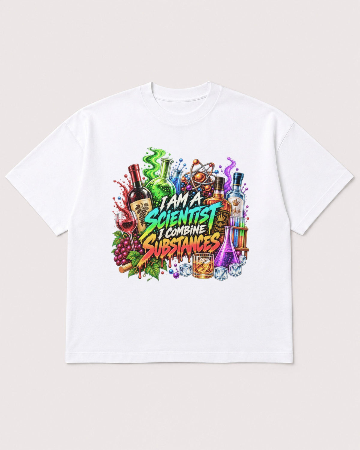 Mockup Boxy Heavyweight Tee White product