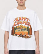 Mockup Boxy Heavyweight Tee White male close-up 01