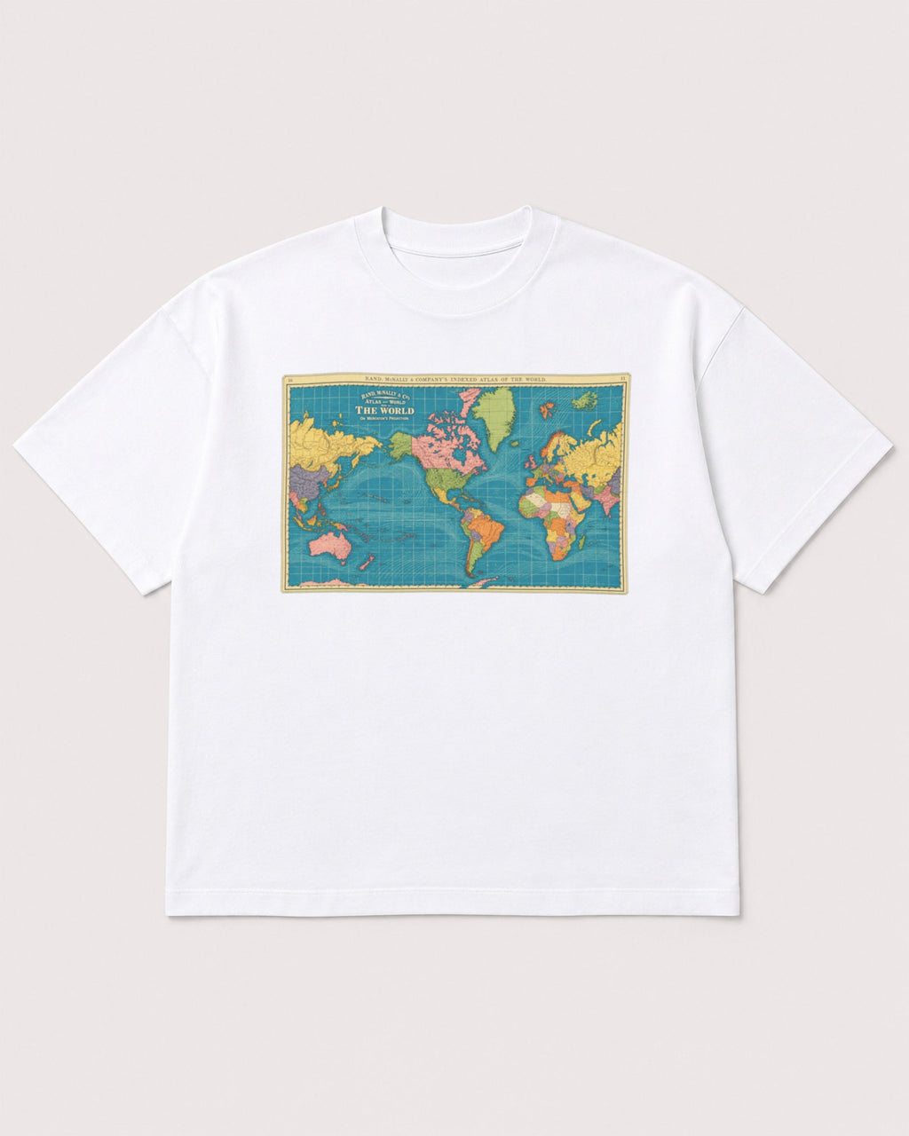 Mockup Boxy Heavyweight Tee White product