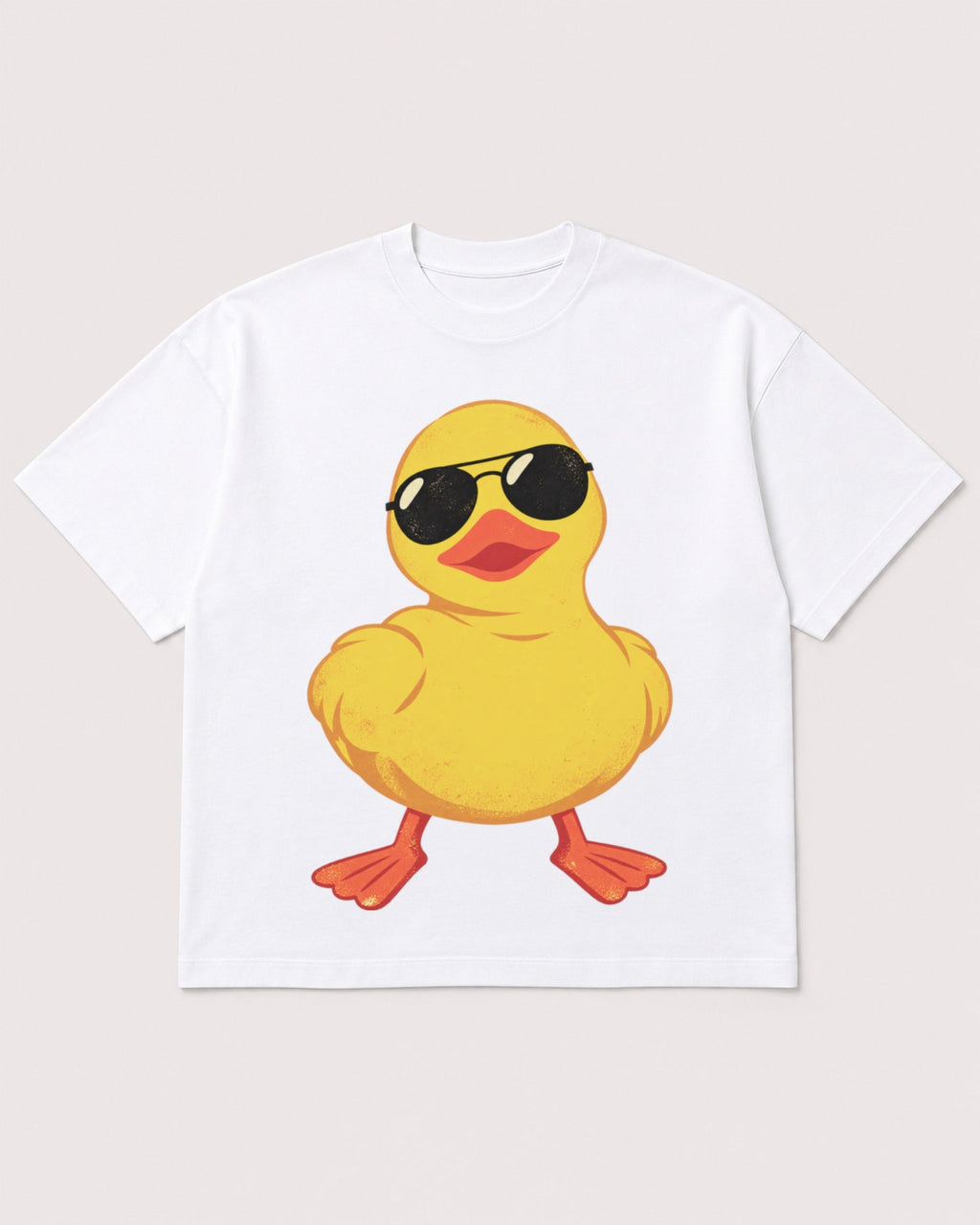 Mockup Boxy Heavyweight Tee White product