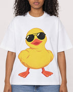 Mockup Boxy Heavyweight Tee White female close-up 05