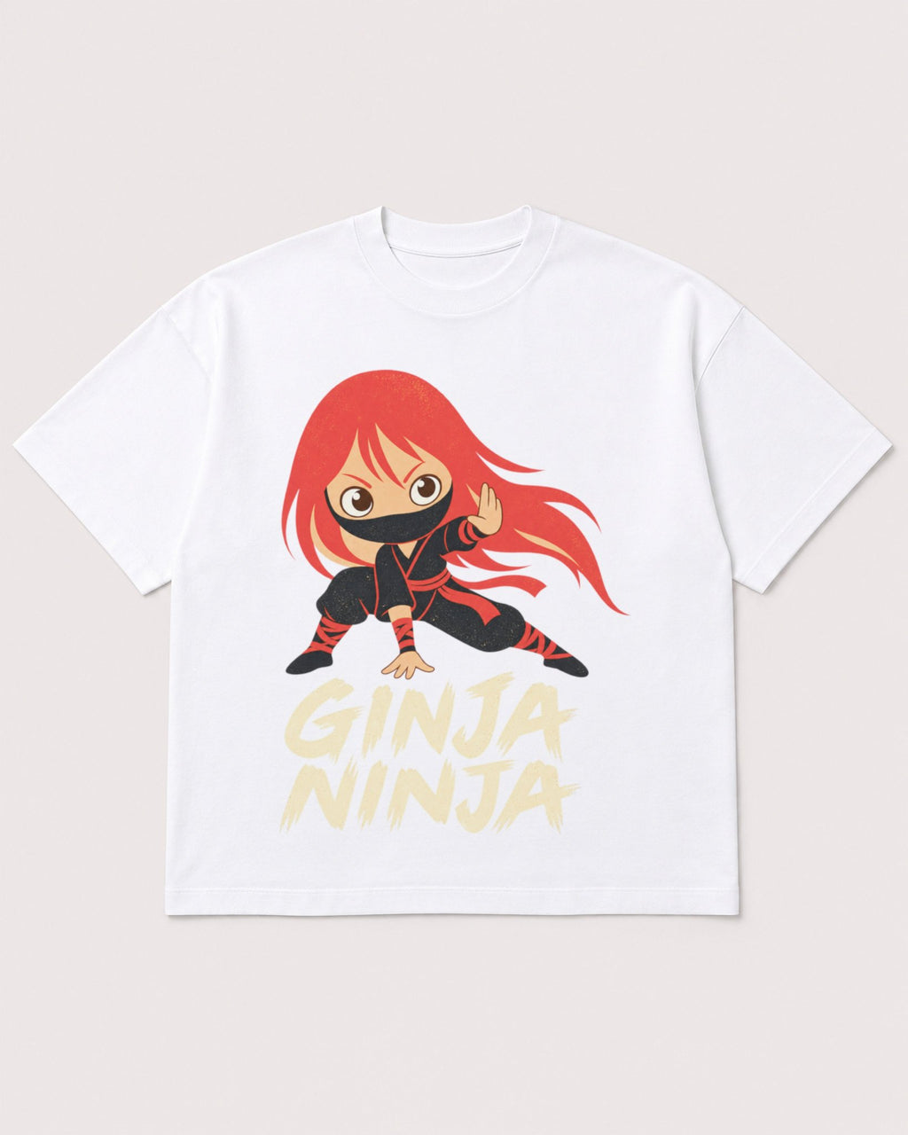 Mockup Boxy Heavyweight Tee White product