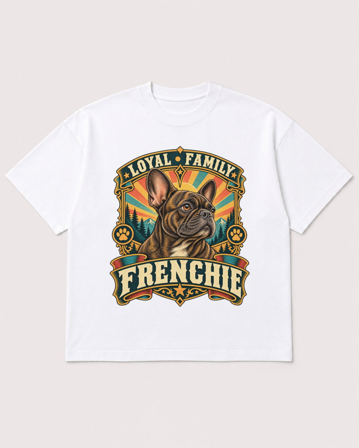 Mockup Boxy Heavyweight Tee White product