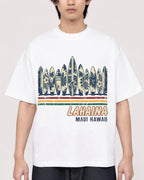 Mockup Boxy Heavyweight Tee White male close-up 11