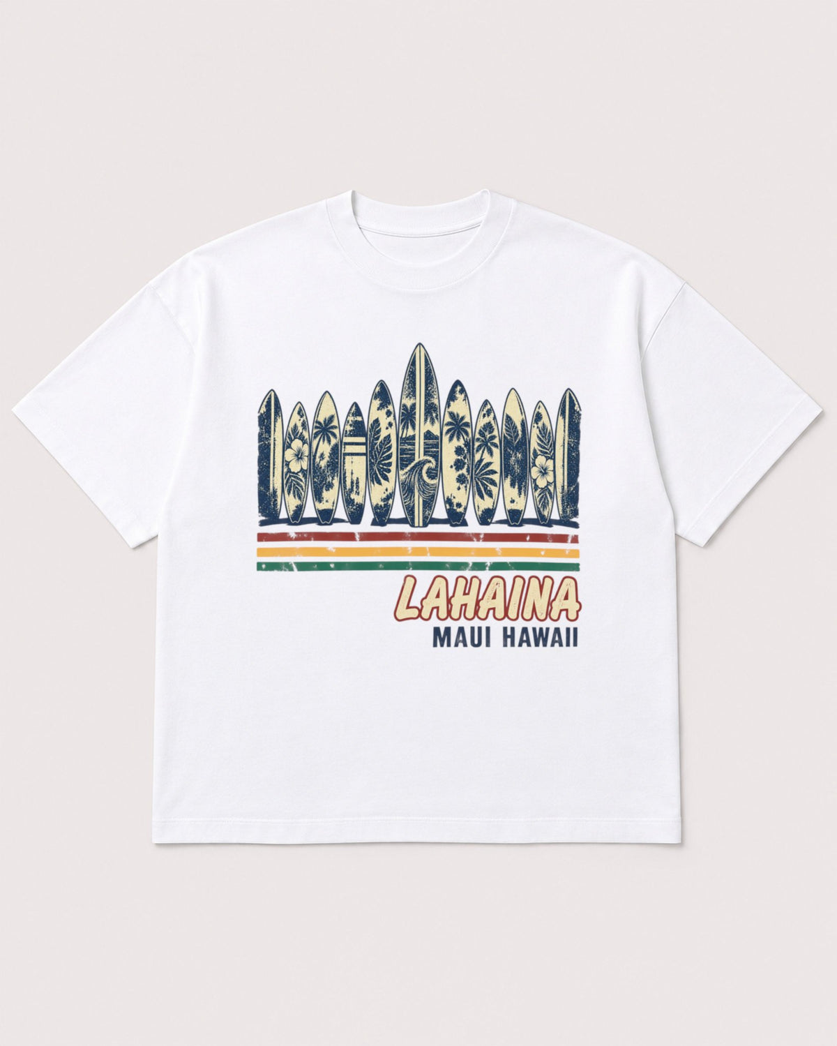 Mockup Boxy Heavyweight Tee White product