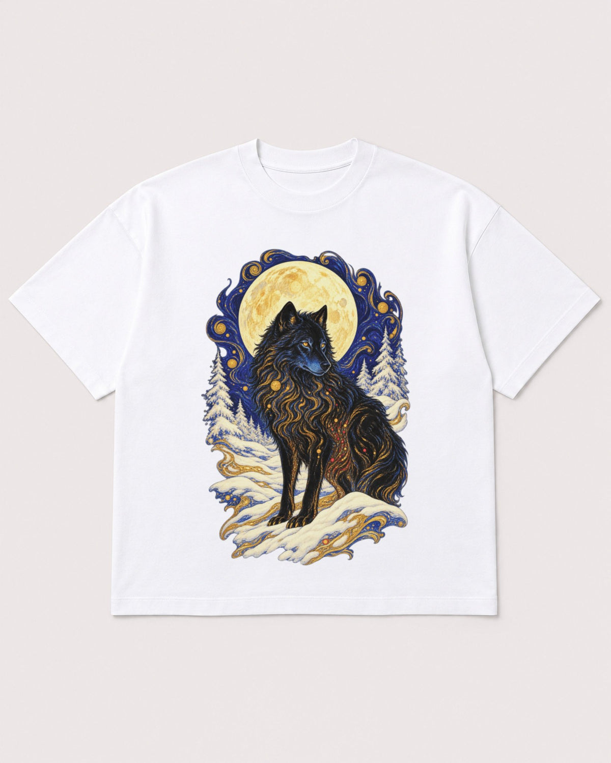 Mockup Boxy Heavyweight Tee White product