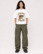 Mockup Boxy Heavyweight Tee White female full-body 07