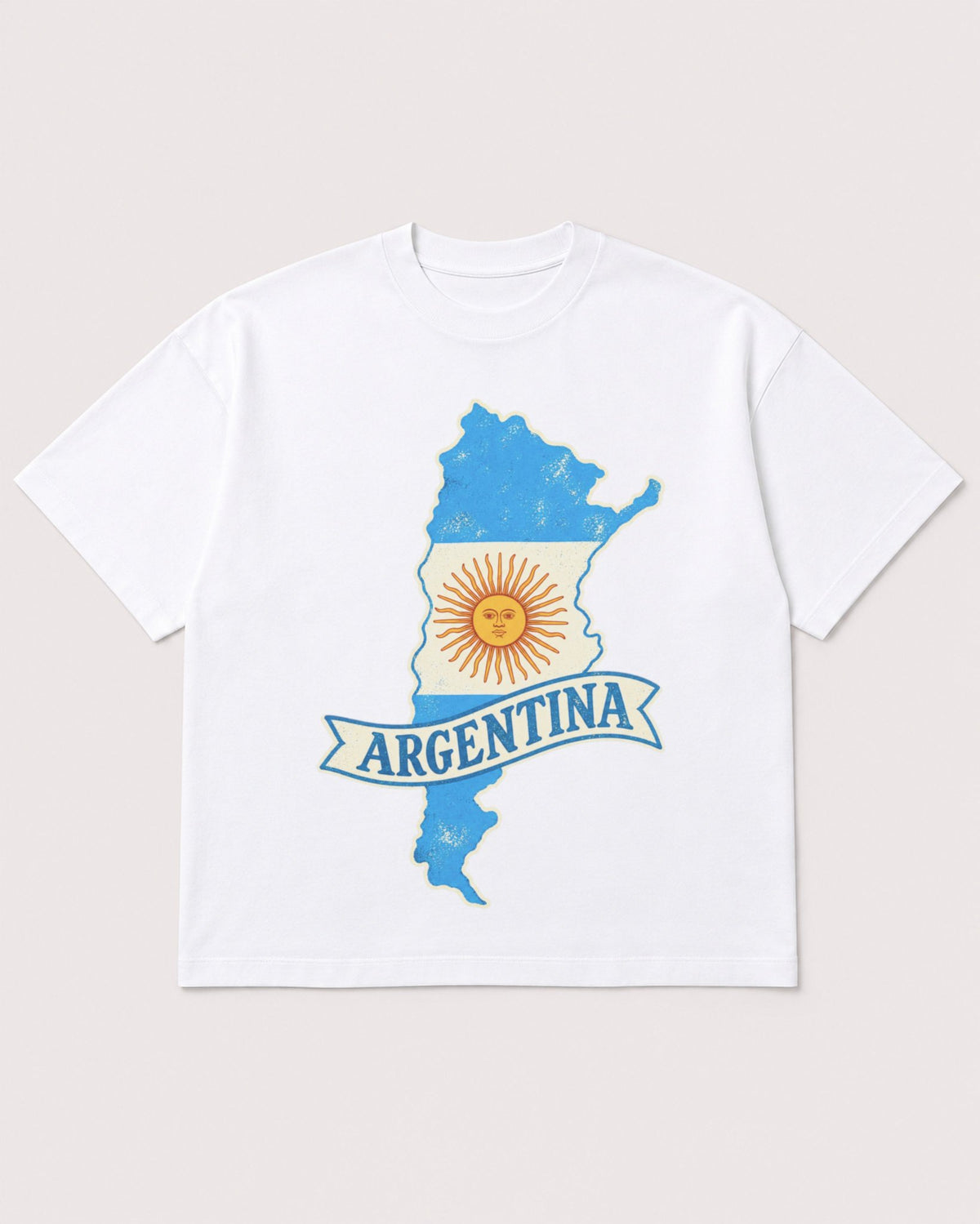 Mockup Boxy Heavyweight Tee White product