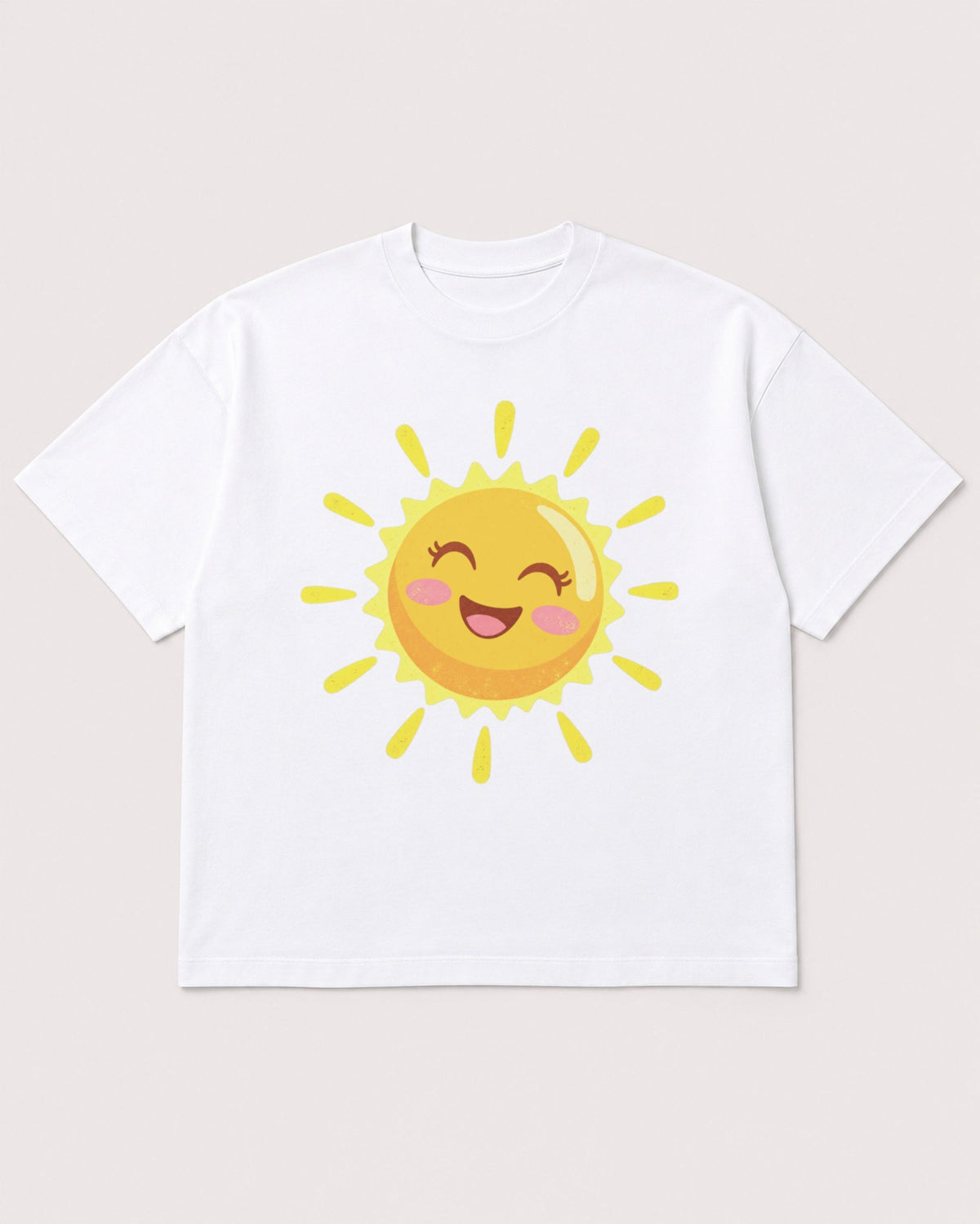 Mockup Boxy Heavyweight Tee White product