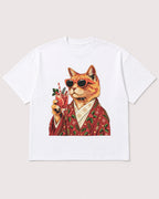 Mockup Boxy Heavyweight Tee White product