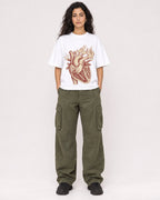 Mockup Boxy Heavyweight Tee White female full-body 07