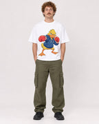 Mockup Boxy Heavyweight Tee White male full-body 09